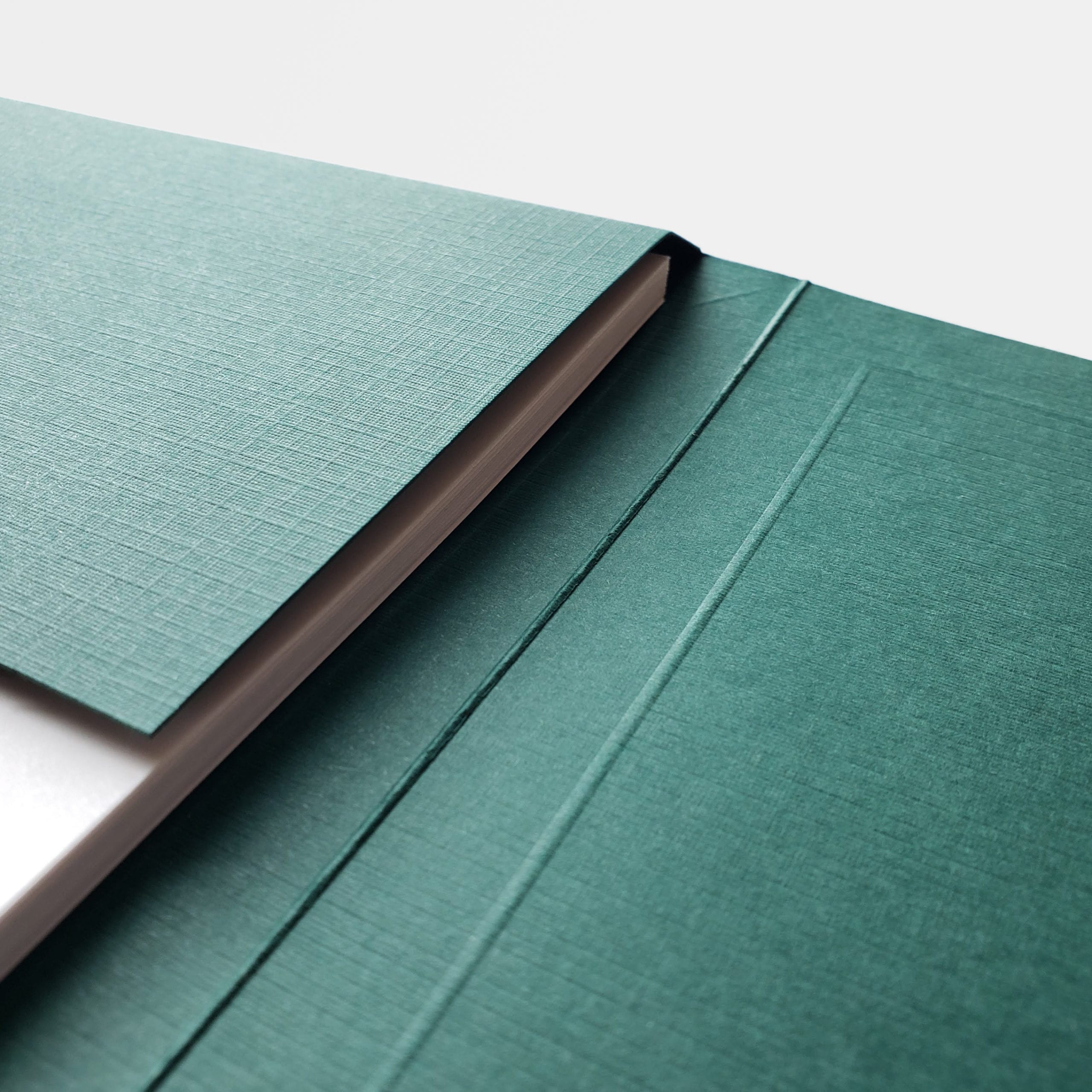 luxury linen business folders