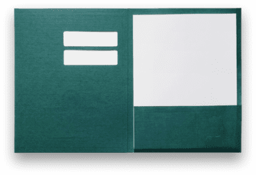 Conformer business presentation pocket folder