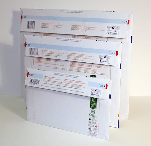 Professional conformer mailer envelopes shipping mailing